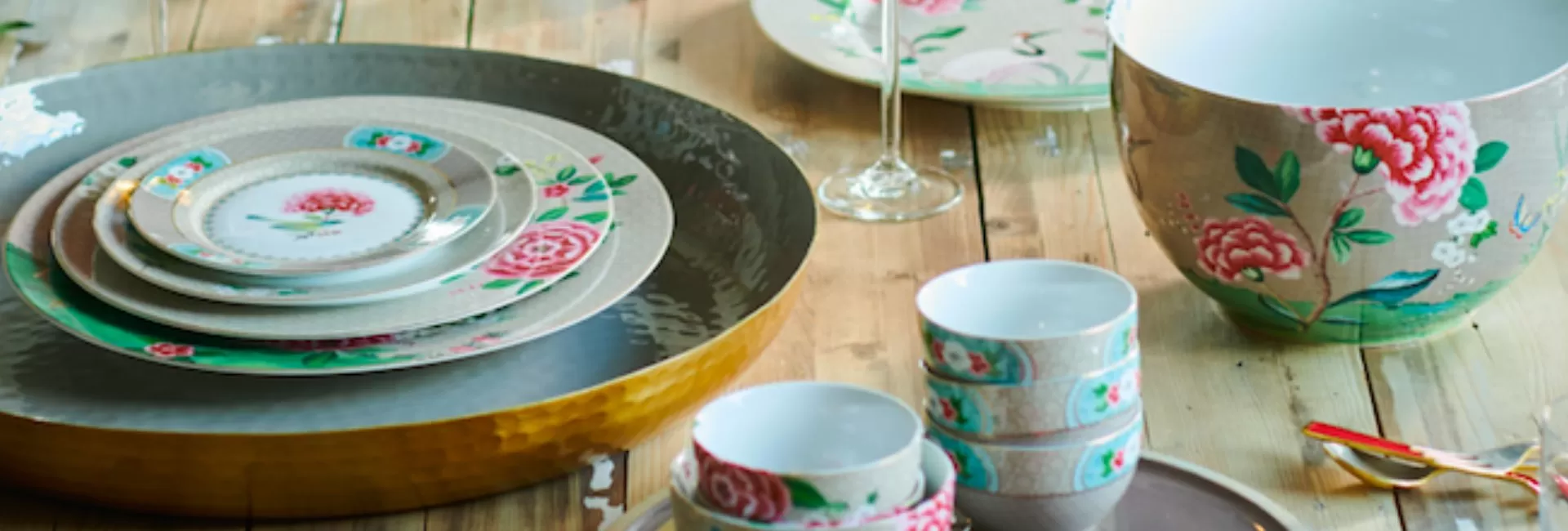 Novos pássaros PiP Studio chegaram: Blushing Birds Cáqui